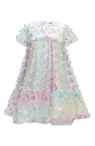 Bardot Junior Girls' Butterfly Tiered Dress - Little Kid, Big Kid In Rainbow