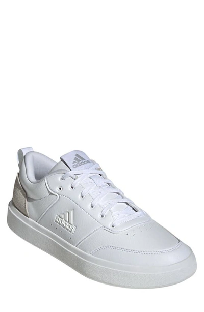 Adidas Originals Park St. Tennis Sneaker In White/ White/ Grey