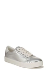 Sam Edelman Ethyl Lace Up Sneaker Soft Silver