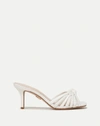 Veronica Beard Misa Slide Sandal In Coconut
