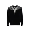 MARCELO BURLON COUNTY OF MILAN ICON WINGS KNITTED PULLOVER