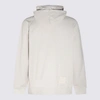 BALLY BALLY WHITE COTTON SWEATSHIRT