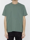 Bottega Veneta Crew-neck Cotton T-shirt In Green