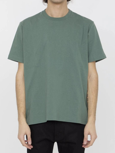 Bottega Veneta Cotton Jersey T-shirt In Green