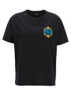 ETRO LOGO EMBROIDERY T-SHIRT BLACK