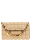 STELLA MCCARTNEY MINI QUILTED SHOULDER STRAP CROSSBODY BAGS YELLOW