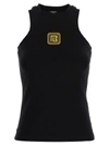 Balmain Sleeveless Top With Pb
