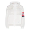 Thom Browne Ultralight Ripstop 4-bar Anorak In White