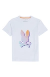PSYCHO BUNNY PSYCHO BUNNY KIDS' PALM SPRINGS COTTON GRAPHIC T-SHIRT