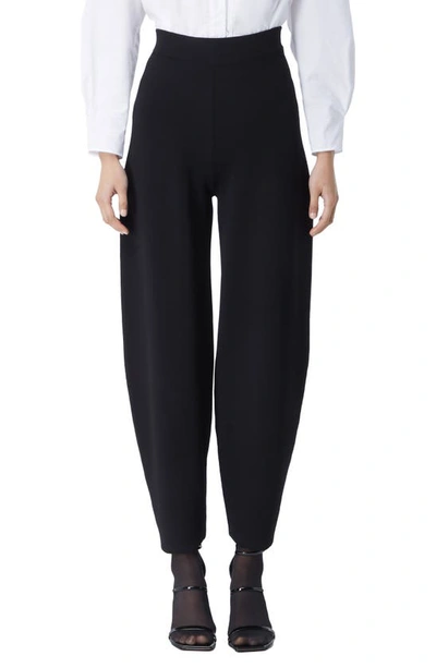 Gauge81 Civis High-waist Tapered Trousers In Black