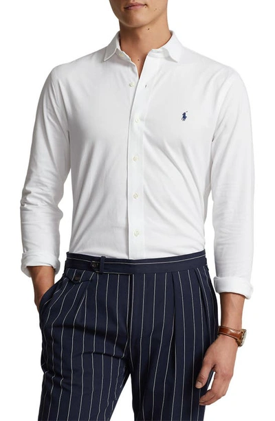Polo Ralph Lauren White Cotton Button-down Shirt