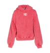 Alexander Wang Hoodie Mit Logo In Fuchsia