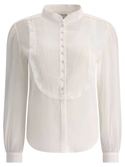 Isabel Marant Balesa Buttoned Shirt In White