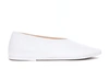 Marsèll Coltellaccio Ballet Flats In Soft Leather In White