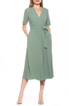 Alexia Admor Larisa Dress In Sage
