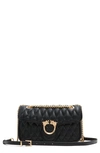 ALDO LOUNYA QUILTED FAUX LEATHER CONVERTIBLE CROSSBODY BAG