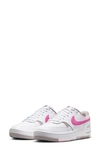 Nike Gamma Force Sneaker In White/ Pink/ Violet