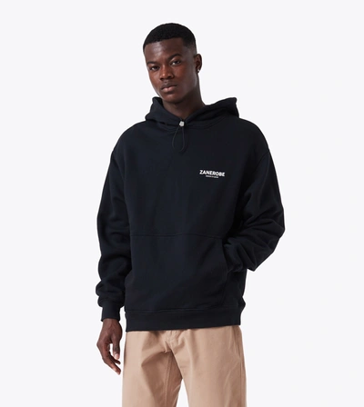 Zanerobe Zds Lowgo Hood Sweat Black