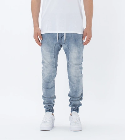 Zanerobe Sureshot Denim Jogger Mid Blue