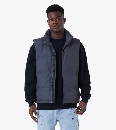 Zanerobe Powells Puffer Vest Grey