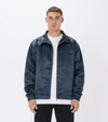 ZANEROBE SATIN TRACK JACKET PETROL