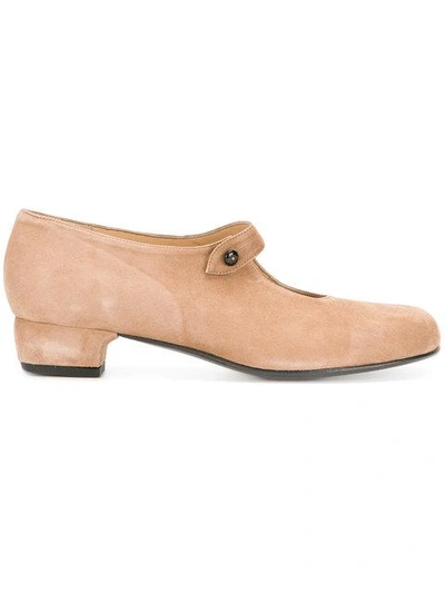 Daniela Gregis Round Toe Pumps - Brown