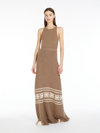 Max Mara Alfeo Wool Tank Top In Mud