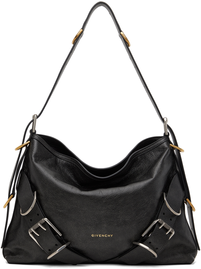 Givenchy Voyou Boyfriend Medium Bag In 001-black
