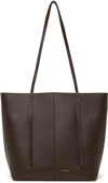BY MALENE BIRGER BROWN ABILSO LEATHER TOTE