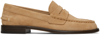 Rag & Bone Sid Suede Penny Loafers In Oakbrwnsd