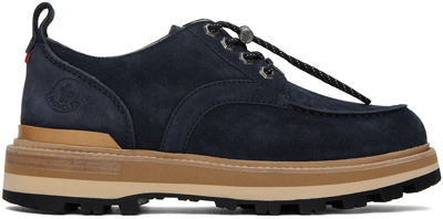 Moncler Navy Peka City Derbys In Blue