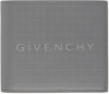 GIVENCHY GRAY 4G MICRO LEATHER WALLET