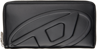Diesel Black 1dr-fold Continental Wallet