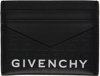 Givenchy Black G-cut 4g Leather Card Holder