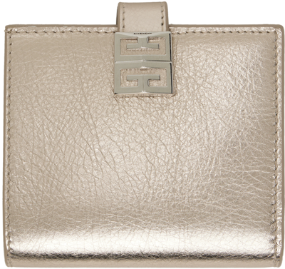 Givenchy Gold Small 4g Wallet In 769-dusty Gold