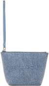 GIVENCHY BLUE MINI GIVENCHY POUCH