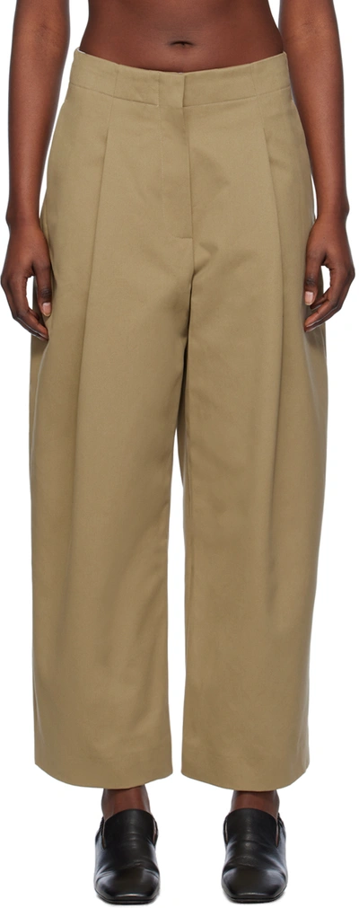 Studio Nicholson Tan Dordoni Trousers