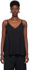Studio Nicholson Navy V-neck Camisole In Darkest Navy