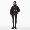ALEXANDER WANG LAMBSKIN TAILORED LEGGING WITH LEATHER BELT