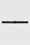 Anine Bing Harper Belt In Black