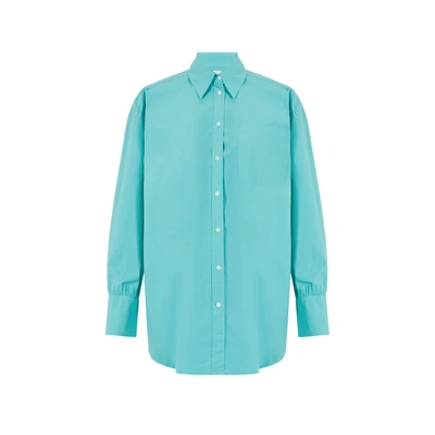 Saison 1865 Cotton Shirt In Blue