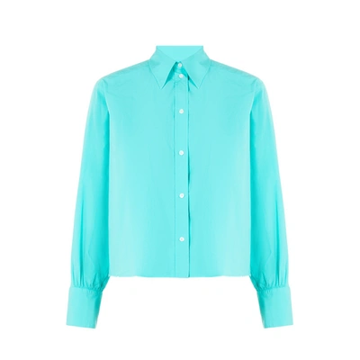 Saison 1865 Cotton Shirt In Blue