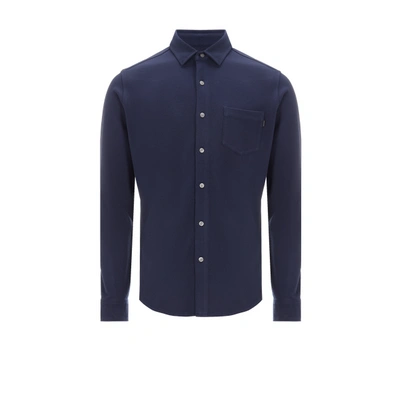 Dockers Cotton Shirt In Blue