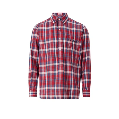 Polo Ralph Lauren Button-down Collar Shirt In Red