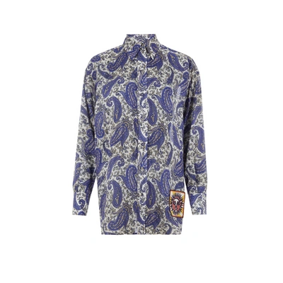 Zimmermann Devi Printed Silk Button-down Shirt In Multi-colored