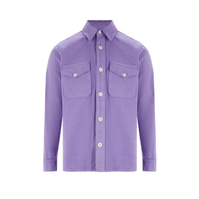 Editions 102 Cotton Shirt In Blue