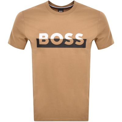 Boss Business Boss Tiburt 421 T Shirt Beige