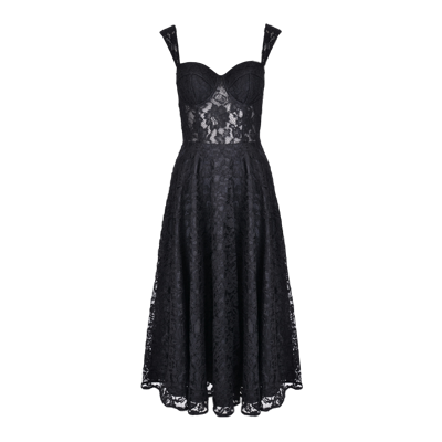 Lily Was Here Black Lace Dress