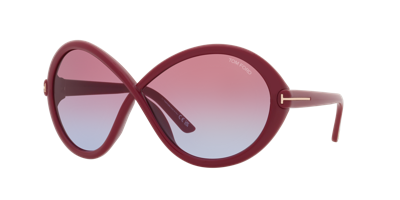 Tom Ford Woman Sunglass Jada In Purple