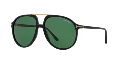 Tom Ford Man Sunglass Ft1079 In Black / Green
